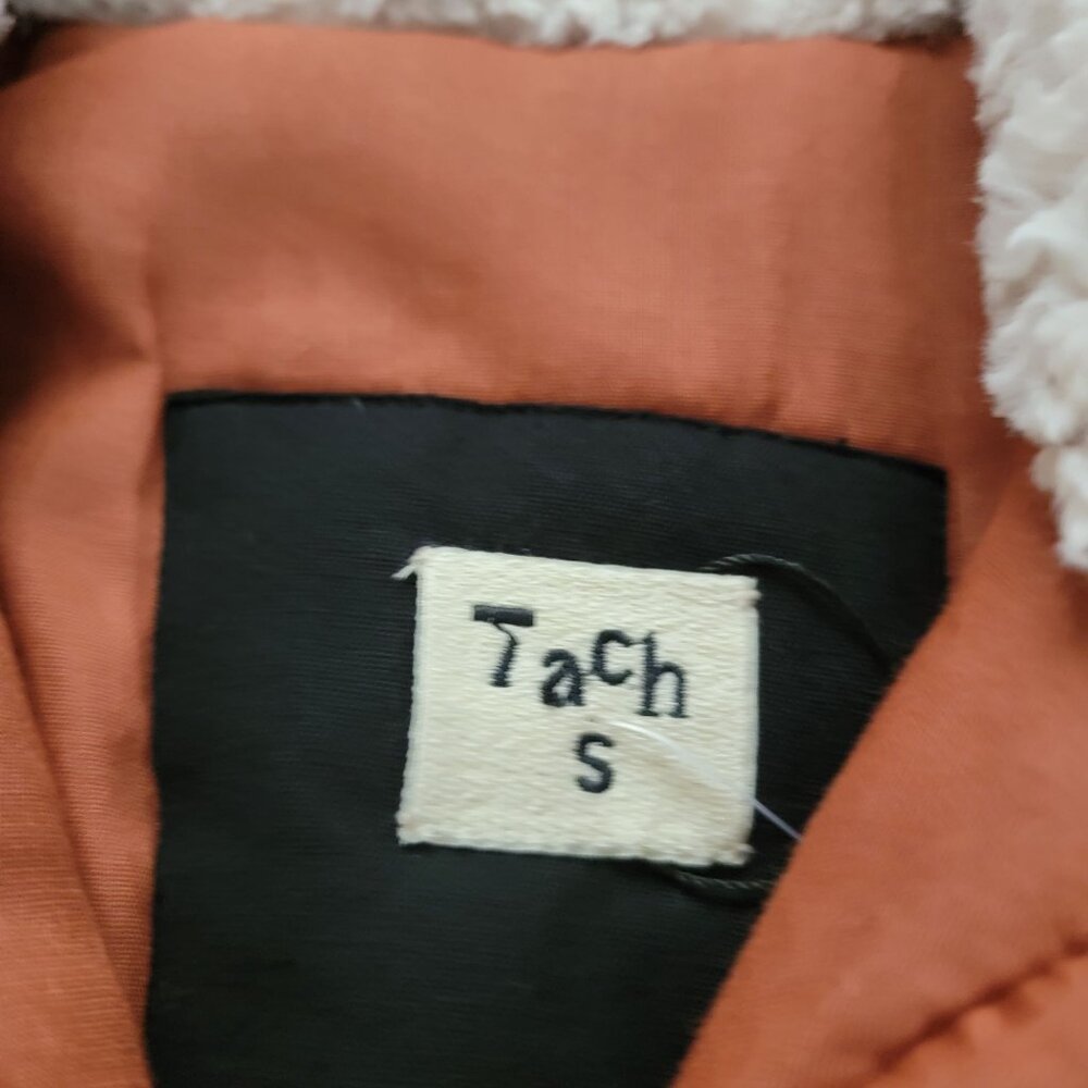 NEW Tach Ingrid Jacket Womens S Boho Chic Vintage 70s Embroidered Floral Cozy - Picture 7 of 9